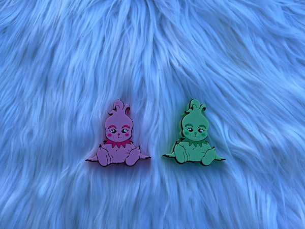 Pink and Green babies