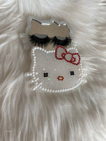 Lash case with mirror