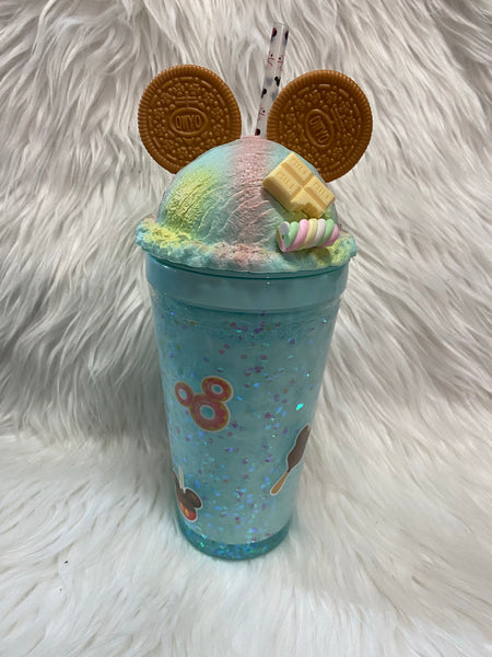 Blue ice cream