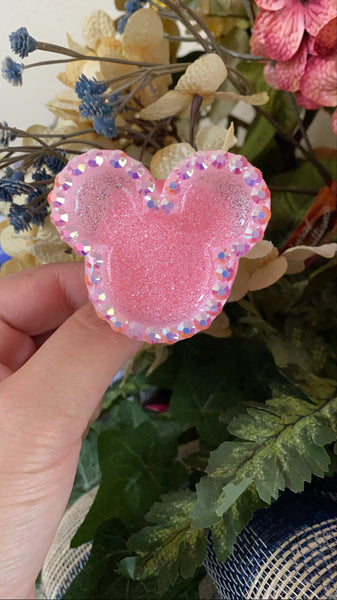 Bling mouse pop socket