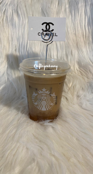 Coffee photo holder