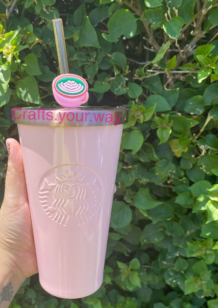 Starbucks pink cup